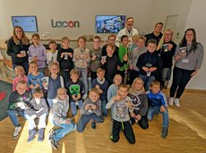 Grundschule Schwabhausen zu Gast bei Lacon am Kids Day